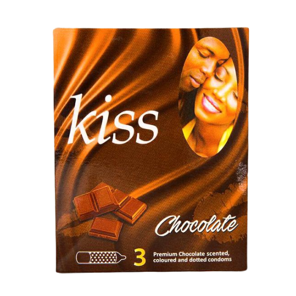 Kiss Chocolate Condoms 3’s